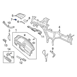 Hyundai OE - Left Instrument Panel Trim Panel