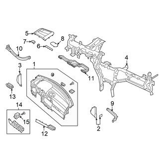 Hyundai OE - Instrument Panel (With Heads Up Display), (Limited)