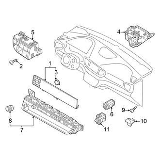 Hyundai OE - Instrument Panel - Cluster & Switches