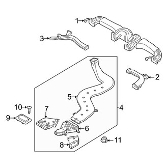 Hyundai OE - Instrument Panel - Ducts