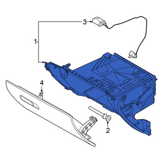 Hyundai OE - Front Glove Box