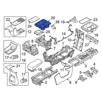 Hyundai OE - Console Cup Holder