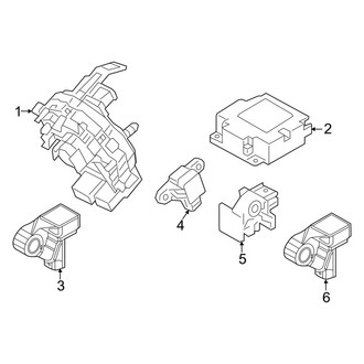 Hyundai OE - Restraint Systems - Air Bag Components (Modules & Sensors)