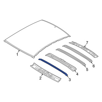 Hyundai OE - Front Roof Bow
