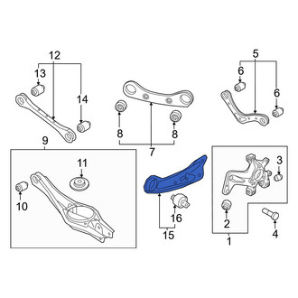 Hyundai OE - Rear Suspension Control Arm