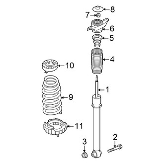 Hyundai OE - Rear Suspension - Shocks & Components