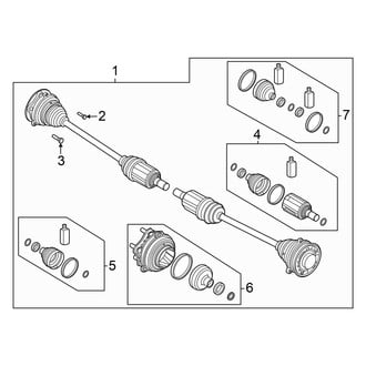 Hyundai OE - Rear Suspension - Drive Axles