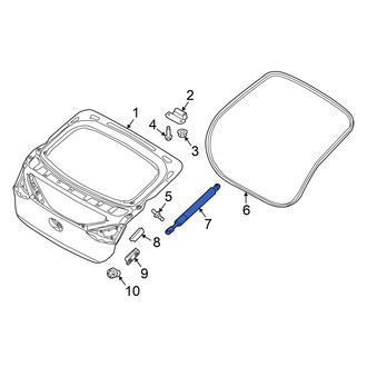 Hyundai OE - Rear Left Liftgate Lift Support