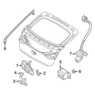Hyundai OE - Lift Gate - Lock & Hardware