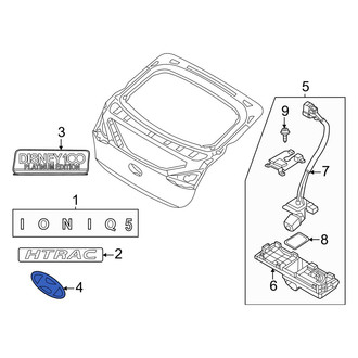Hyundai OE - Rear Hatch Emblem