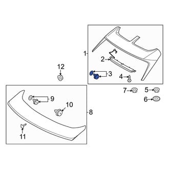 Hyundai OE - Liftgate Finish Panel Clip