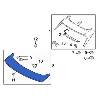 Hyundai OE - Rear Liftgate Finish Panel