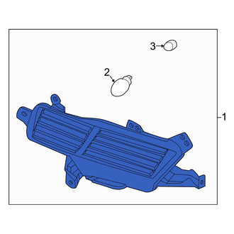 Hyundai OE - Rear Back Up Light Assembly