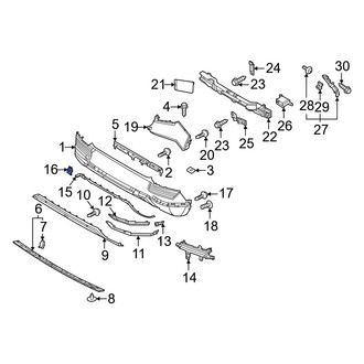 Hyundai OE - Rear Tow Eye Cap