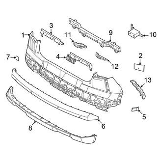 Hyundai OE - Rear Bumper - Bumper & Components (XRT)
