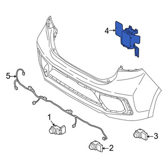 Hyundai OE - Rear Right Blind Spot Detection System Warning Sensor