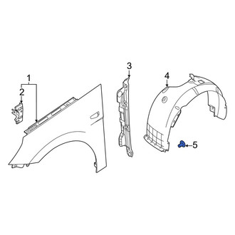 Hyundai OE - Fender Liner Retainer