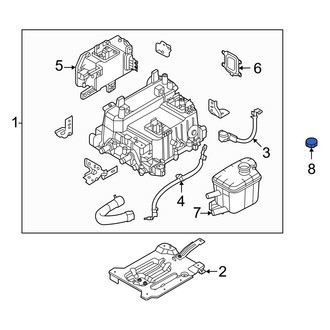 Hyundai OE - Drive Motor Inverter Coolant Reservoir Cap