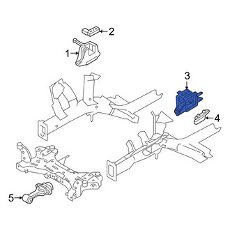 Hyundai OE - Automatic Transmission Mount