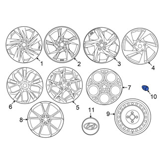 Hyundai OE - Wheel Lug Nut