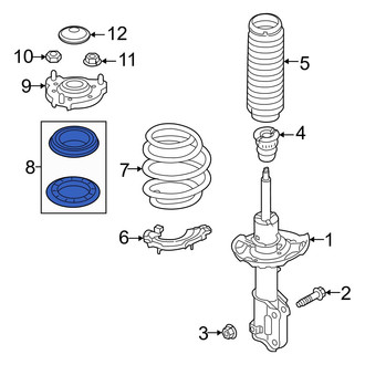 Hyundai OE - Front Upper Coil Spring Insulator