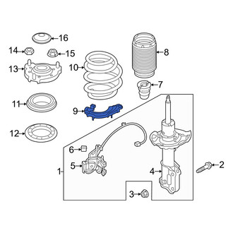 Hyundai OE - Front Coil Spring Insulator