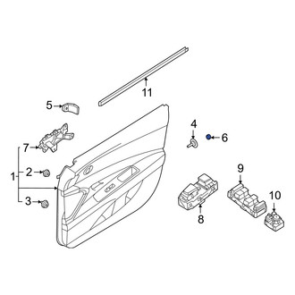 Hyundai OE - Door Interior Trim Panel Cap