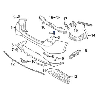 Hyundai OE - Tail Light Cover Screw
