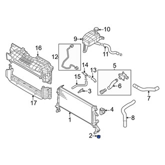 Hyundai OE - Radiator Insulator
