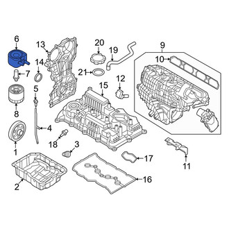 Hyundai OE - Engine Oil Cooler