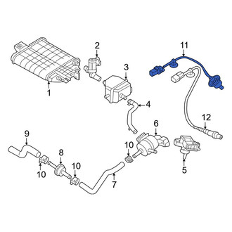 Hyundai OE - Rear Oxygen Sensor