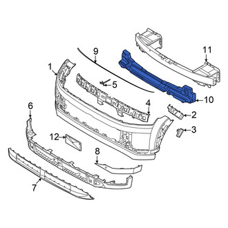 Hyundai OE - Front Bumper Impact Absorber
