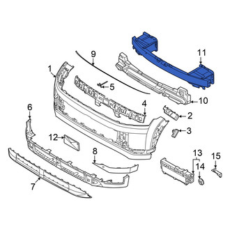 Hyundai OE - Front Bumper Impact Bar
