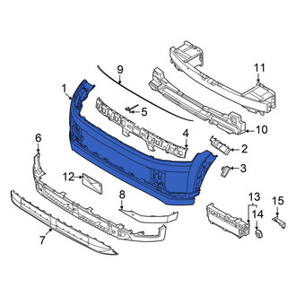 Hyundai OE - Front Upper Bumper Cover