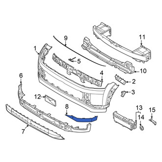 Hyundai OE - Rear Left Bumper Trim