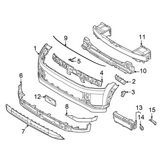 Hyundai OE - Front Bumper & Grille - Bumper & Components