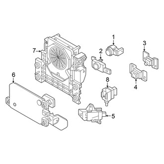 Hyundai OE - Front Bumper & Grille - Electrical Components