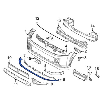 Hyundai OE - Front Stone Deflector