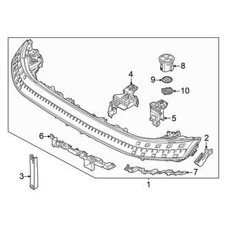 Hyundai OE - Front Lamps - Lamp Bar (Limited / S / SE / SEL)
