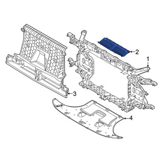 Hyundai OE - Front Radiator Support Access Cover