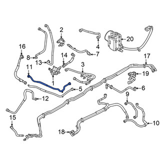 Hyundai OE - Engine Coolant Pipe