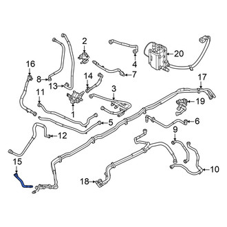 Hyundai OE - Engine Coolant Pipe