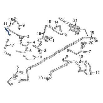 Hyundai OE - Front Drive Motor Inverter Coolant Line