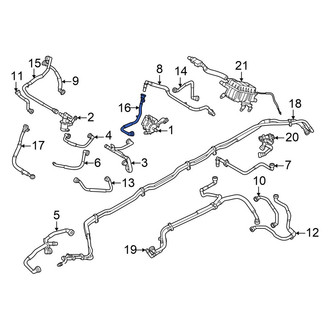 Hyundai OE - Engine Coolant Pipe