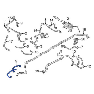 Hyundai OE - Engine Coolant Pipe