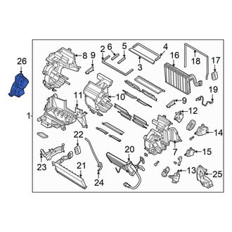 Hyundai OE - Front Left Cabin Air Intake Duct