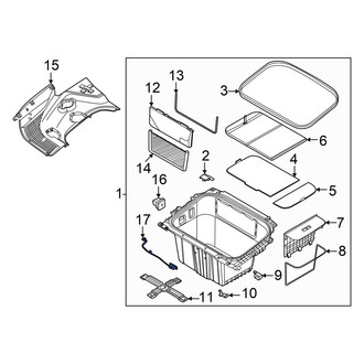 Hyundai OE - Front Cargo Area Light