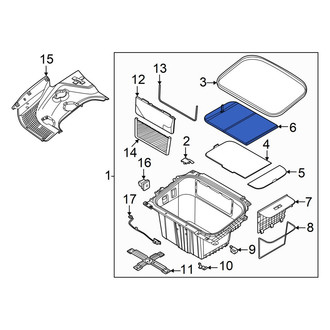 Hyundai OE - Front Cargo Cover
