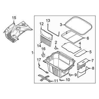 Hyundai OE - Hood - Cargo Area (Frunk)