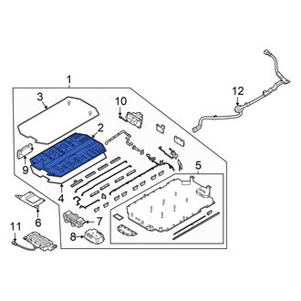Hyundai OE - Upper Drive Motor Battery Pack Cover